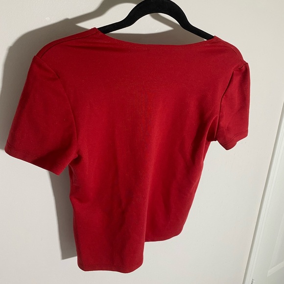 Red Zara T-Shirt - Picture 5 of 6